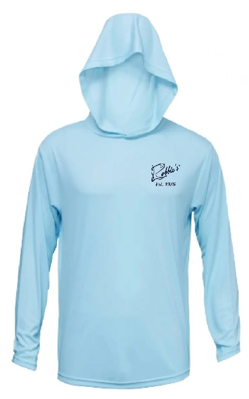 Tarpon Flag Long Sleeve Hooded Performance Shirt