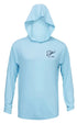 Tarpon Flag Long Sleeve Hooded Performance Shirt
