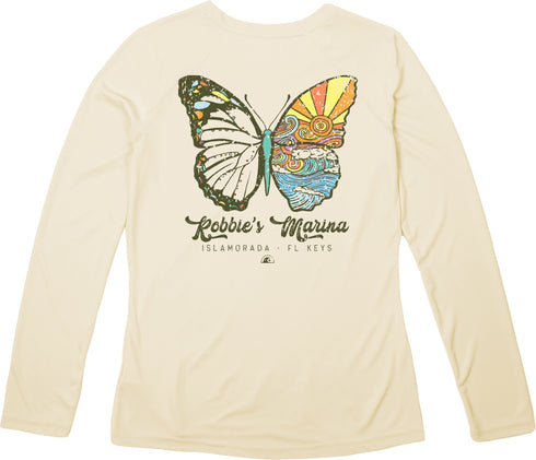 Butterfly Beach Long Sleeve Performance Shirt
