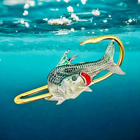 Tarpon Hook Hat Pin
