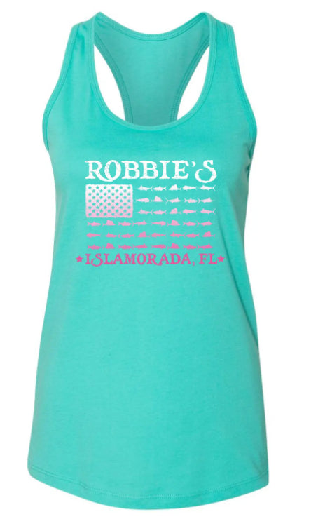 Fish Flag Ladies Tank