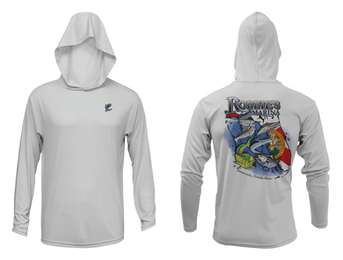 Florida Slam Hooded Performance Long Sleeve Tee