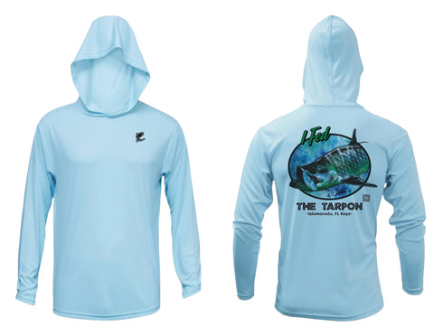 I Fed Toddler Long Sleeve Hooded Performance