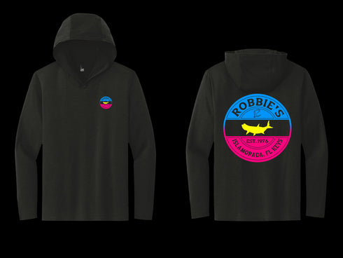 Robbie’s Label Tri-Blend Long Sleeve Hoodie