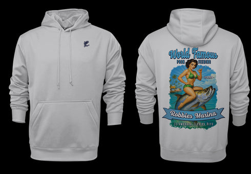 Tarpon Pin Up Hooded Performance Sweatshirt
