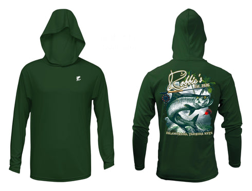 Tarpon Reel Long Sleeve Hooded Performance