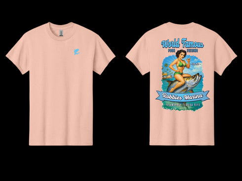 Tarpon Pin up Short Sleeve Tee