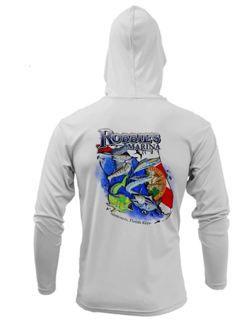 Florida Slam Youth Hooded Performance Long Sleeve Tee
