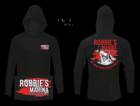 Dive Shaft Long Sleeve Hooded Performance Shirt