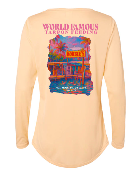 Robbie’s Dock Ladies Long Sleeve Performance