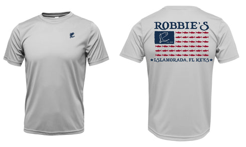 Tarpon Flag Youth Short Sleeve Performance Shirt