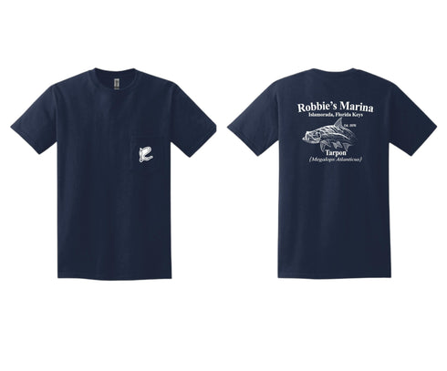 Ghost Tarpon Pocket T-Shirt - Robbie's of Islamorada