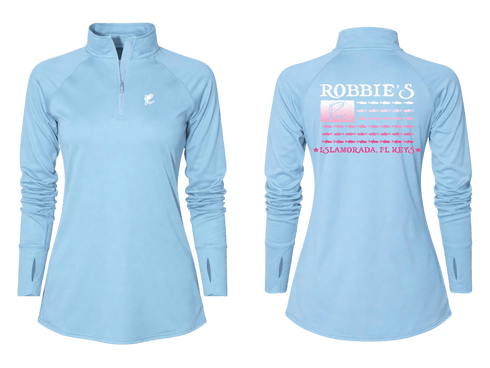 Gradient Tarpon Ladies 1/4 Zip Performance Shirt - Robbie's of Islamorada