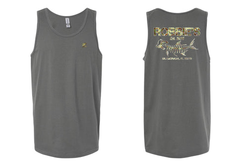 Green Camo Tarpon Tank Top - Robbie's of Islamorada