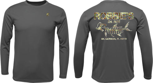 Green Camo Youth Long Sleeve Perfomance - Robbie's of Islamorada