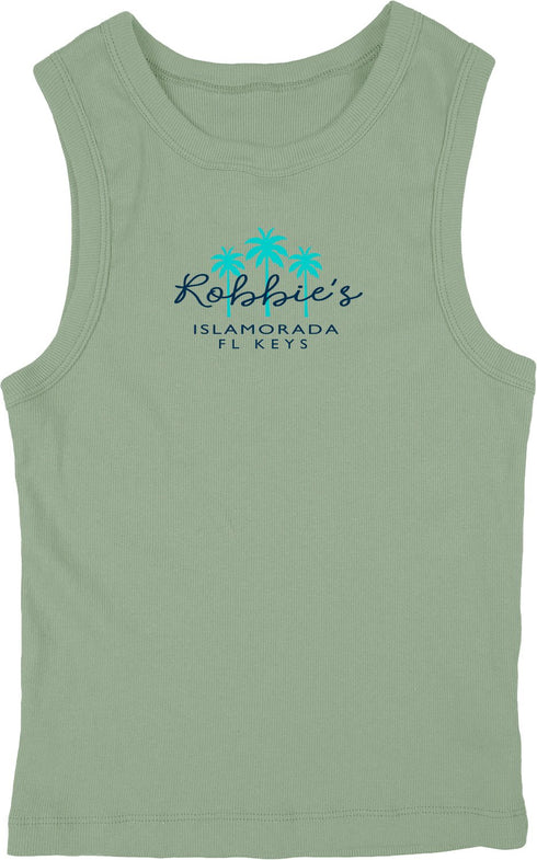 Green Palms Baby Rib Tank - Robbie's of Islamorada