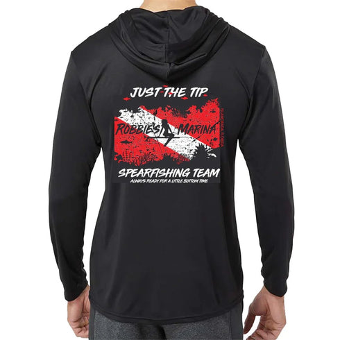 Just The Tip Hooded Performance Long Sleeve Tee - Robbie's of Islamorada