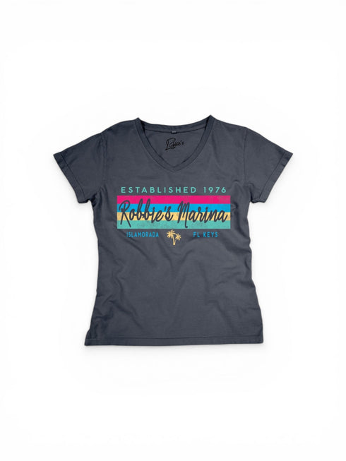 Ladies OB V - Neck T-Shirt - Robbie's of Islamorada