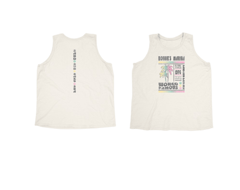Ladies Vintage Flowy Tank - Robbie's of Islamorada