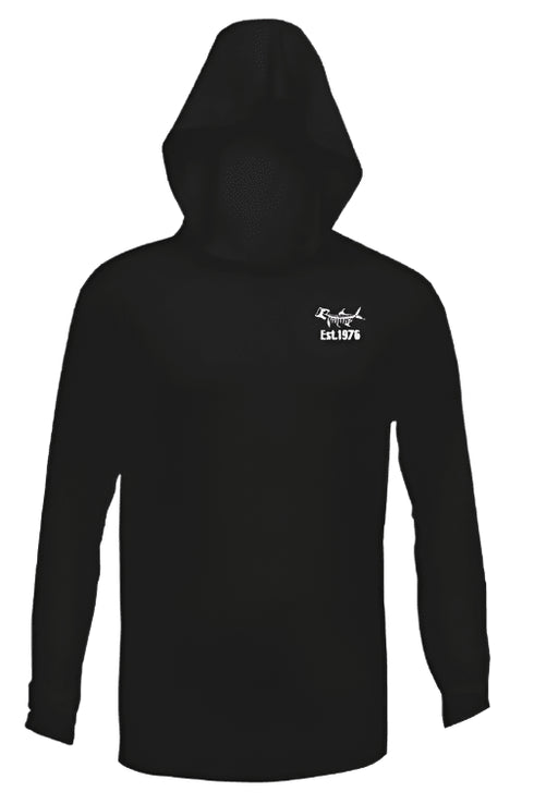 Pink Camo Youth Hooded Performance Long Sleeve Tee - Robbie's of Islamorada