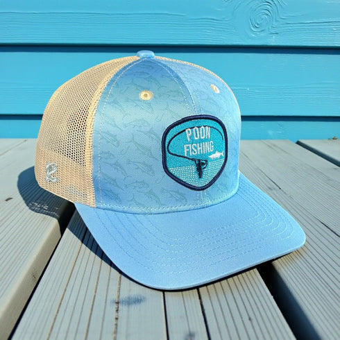 Poon Fishing Patch Hat - Robbie's of Islamorada