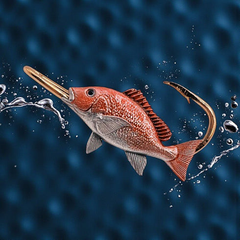 Red Snapper Hat Hook - Robbie's of Islamorada