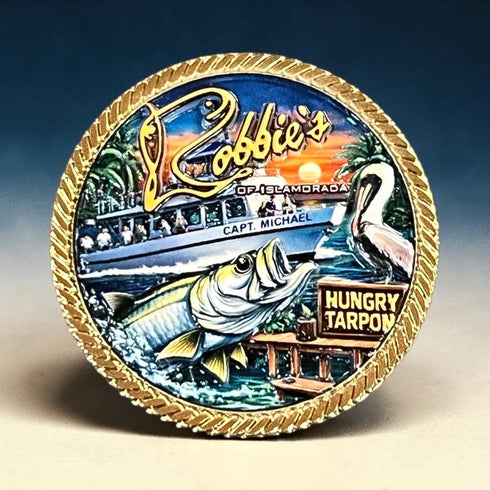 Robbie's 50th Anniversary Challenge Coin - Robbie's of Islamorada