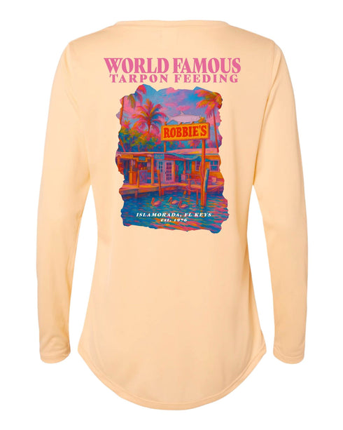 Robbie’s Dock Ladies Long Sleeve Performance - Robbie's of Islamorada