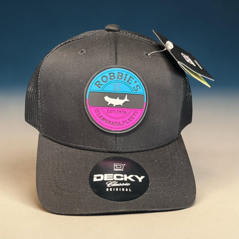 Robbie’s Label Youth Decky PVC Patch Hat - Robbie's of Islamorada