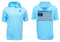 Robbie’s Tarpon Flag Youth Short Sleeve Hooded Performance - Robbie's of Islamorada