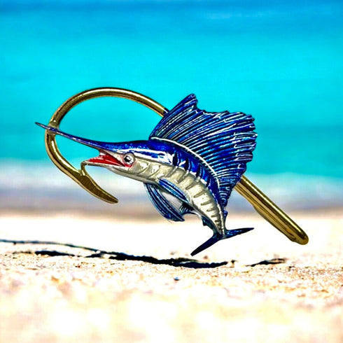 Sailfish Hat Hook - Robbie's of Islamorada