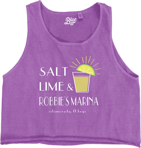 Salt & Lime Cropped Tee - Robbie's of Islamorada