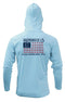 Tarpon Flag Long Sleeve Hooded Performance Shirt - Robbie's of Islamorada
