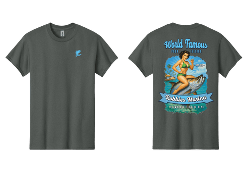 Tarpon Pin up Short Sleeve Tee - Robbie's of Islamorada