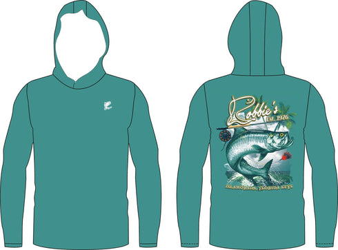 Tarpon Reel Long Sleeve Hooded Performance - Robbie's of Islamorada