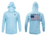 Tarpon Flag Toddler Hooded Performance