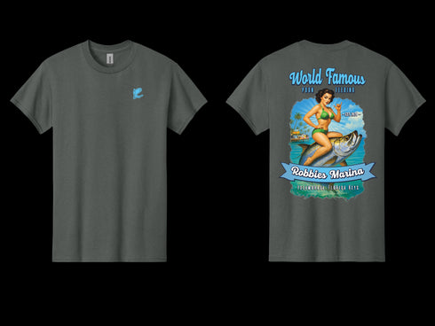 Tarpon Pin up Short Sleeve Tee