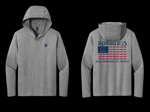 Robbie’s Tarpon Flag Tri-Blend Hoodie