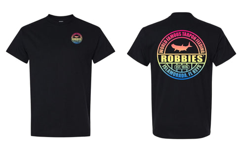 World Famous Tarpon Feeding T-Shirt - Robbie's of Islamorada